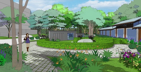 山東藝術(shù)學(xué)院綠地景觀(guān)設(shè)計(jì) 藝術(shù)、生態(tài)與人文的交融